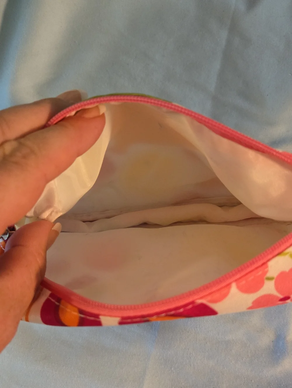 Clinique Fruit-Print Cosmetic Pouch